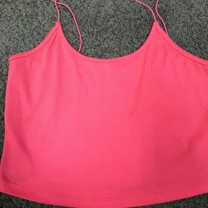 Light Pink Cami crop top